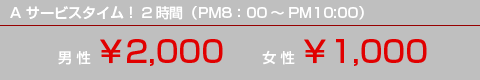Aサービスタイム！2時間（PM8:00～PM10：00） / 足立区綾瀬の日本一安いパブ/カラオケ/バー/スナック - ミュージックパブ ばんばん -